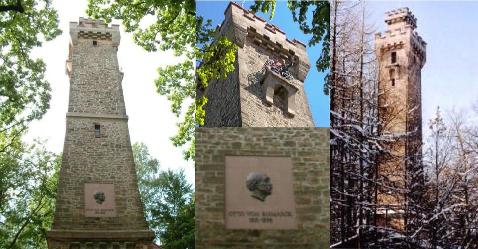 Torre de Bismarck en Neustadt/Orla Türingia Alemania 0