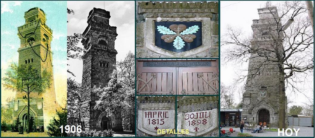 Torre de Bismarck en Velbert-Langenberg Alemania 0 - La Columna de Bismarck en Kirn Rheinland Pfalz 🗺️ Foro de Historia