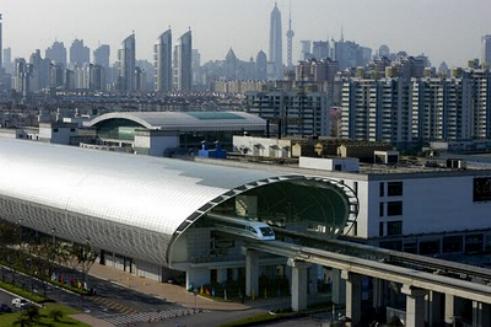 El tren bala de Shanghai, China 1