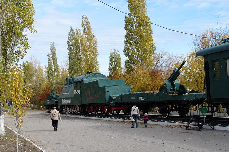 Replica Tren Blindado en Sarátov, Rusia 2 - Locomotora blindada Ov 5067 en Moscú, Rusia 🗺️ Foro Belico y Militar