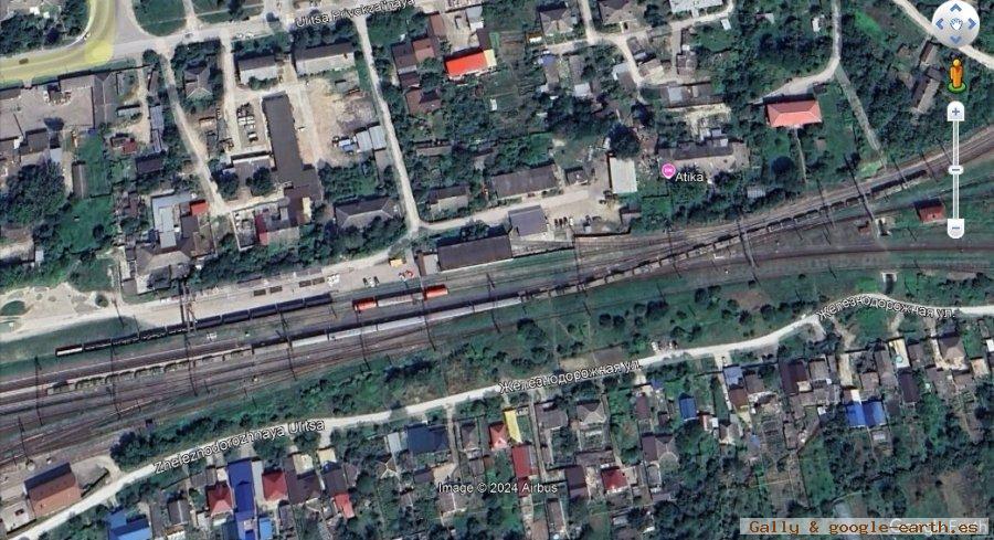 Tren Militar en Krymsk, Rusia 1