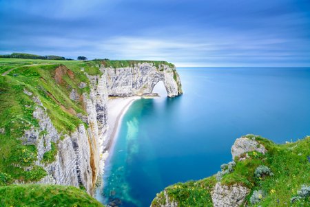 Étretat, La Costa Albatre, Francia 1