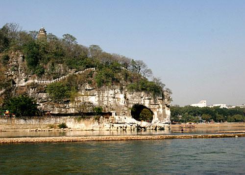 Colina de la Trompa de Elefante: paisaje de Guilir, China 1