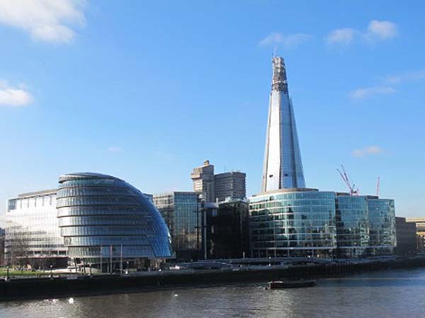 El mayor rascacielos de Europa: el Shard - Londres 1