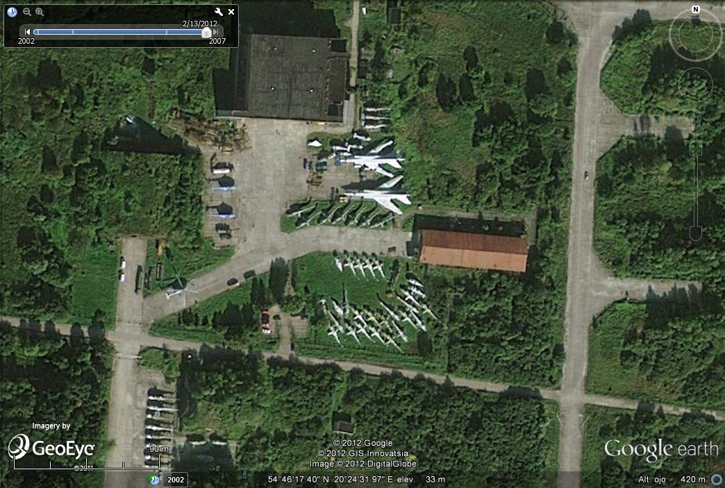 Base naval rusa de Tsentral'nyy rayon Kaliningrado - Aviones Militares y de Guerra