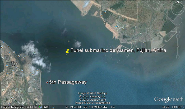 Tunel submarino de Xiamen, Fujian, China 2