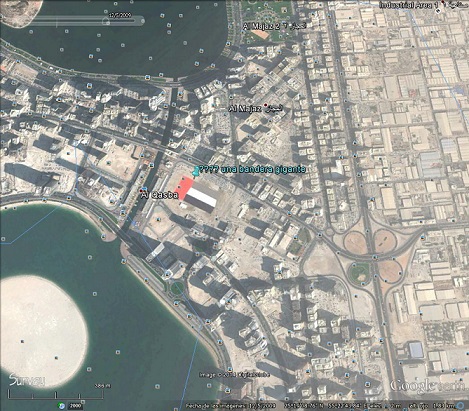 Bandera gigante pintada en el suelo - Dubai 0 - Bandera de la Plaza de Mayo, Buenos Aires 🗺️ Foro General de Google Earth