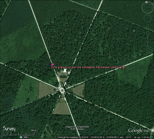 Corazon gigante en un bosque 🗺️ Foro General de Google Earth 0