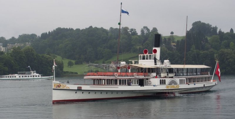 Unterwalden Paddle Steamer, Suiza 1