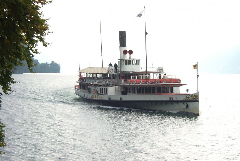 Uri Paddle Steamer, Suiza 2 - Barcos Rueda de Paleta o Vapor de ruedas