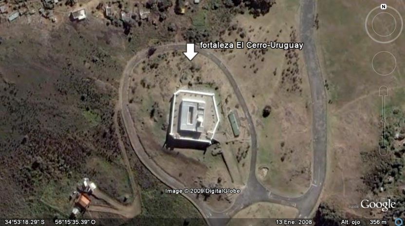 Faro Cumbre del Cerro - Montevideo 1 - Faro romano de Dover - Inglaterra 🗺️ Foro General de Google Earth