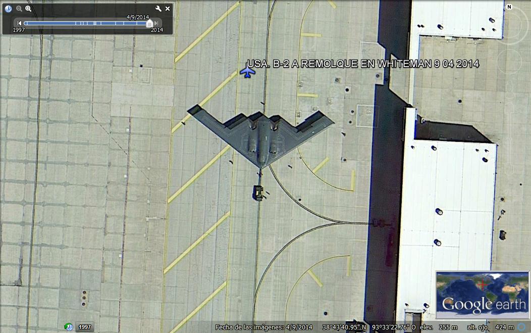 B-2 Spirit a remolque en Whiteman (USA) 1 - F16 en la base de Nea Anchialos - Grecia 🗺️ Foro Belico y Militar