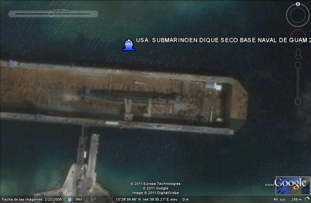 Submarino en dique seco - Guam 0 - Restos del K-141-Kursk 🗺️ Foro Belico y Militar