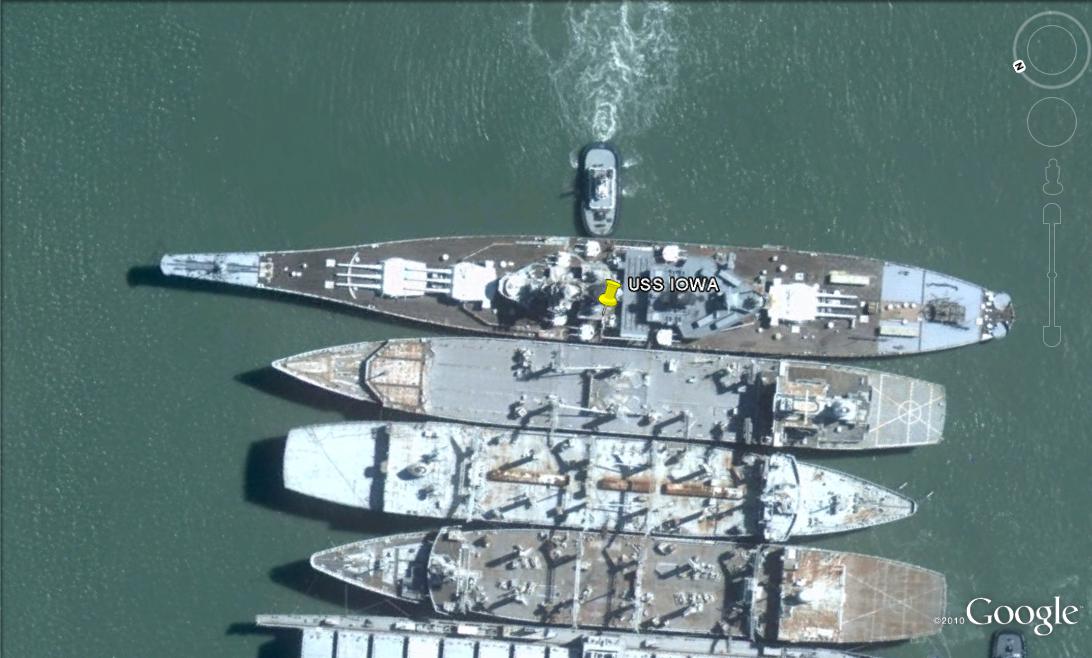 Localizacion del USS-IOWA BB-61 0 - SS Jeremiah O`Brien -barco Liberty Museo en San Francisco 🗺️ Foro Belico y Militar