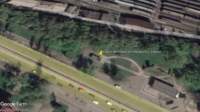 Vagón Blindado en Metalurhiv Station, Dnipro, Ucrania 1 - Panzertriebwagen 16, Varsovia, Polonia 🗺️ Foro Belico y Militar