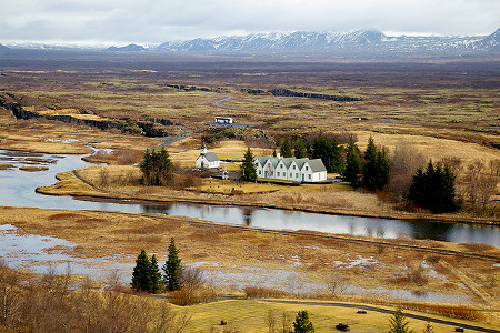 valle Þingvellir, Suðurland, Islandia 1