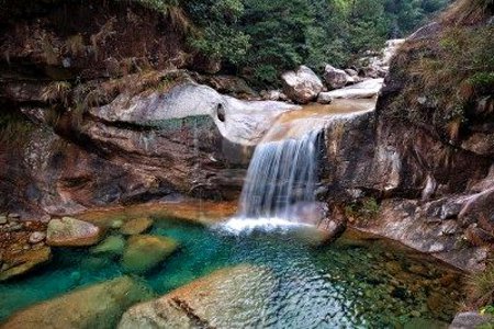 Valle Esmeralda, Huangshan, Anhui, China 1