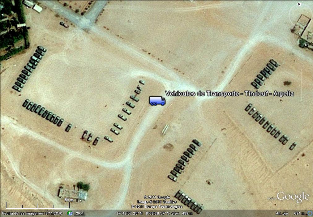 Vehiculos de Transporte - Tindouf - Argelia 1 - Cuartel Alejandro de Farnesio -Villa Cisneros - Sahara 🗺️ Foro Belico y Militar