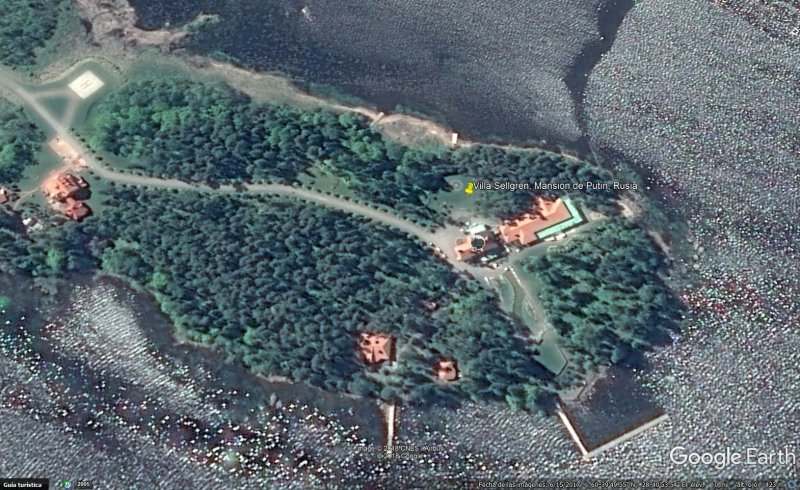 Villa Sellgren, Mansión de Putin, Rusia 0 - Casa del arquitecto Charles Sieger 🗺️ Foro General de Google Earth