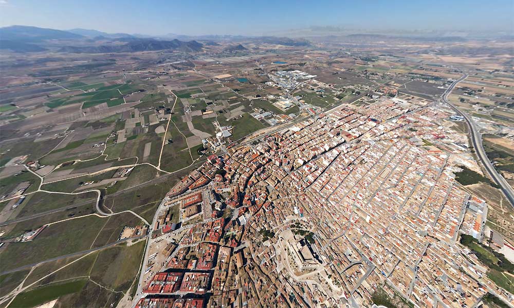 Villena desde el aire 0