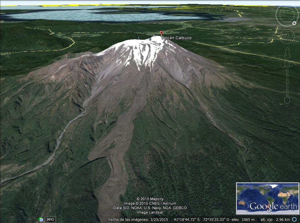 Volcan Calbuco entra en Erupción - Chile 1