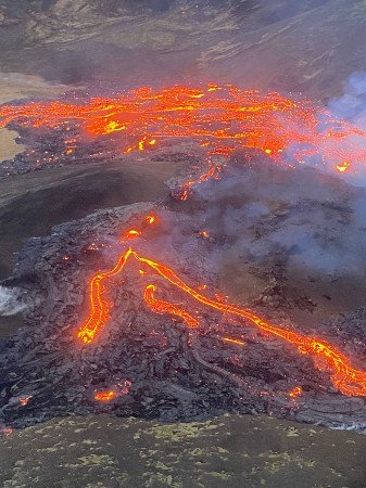 Volcan Fagradalsfjall, Islandia 1