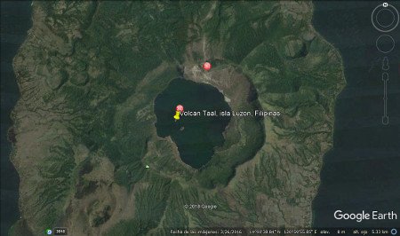 Volcan Taal, isla Luzon, Filipinas 🗺️ Foro Asia 2