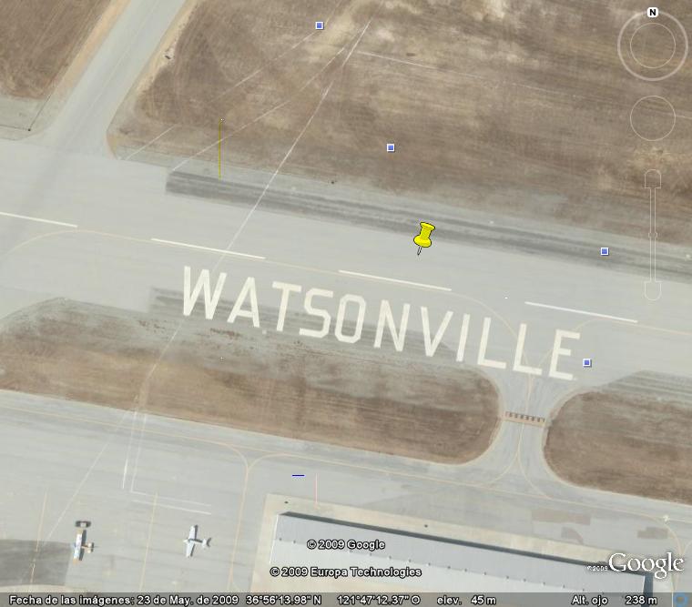 Aeropuerto de Watsonville - Mensajes al Espacio