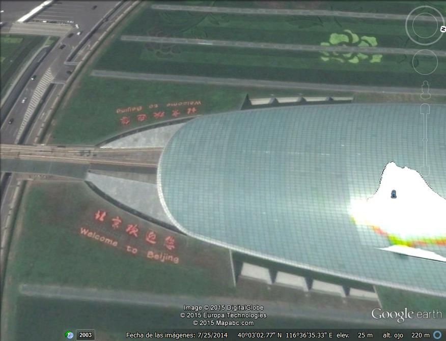 Bienvenido a Pekin 0 - Traceroute S.A. y un avion amarillo 🗺️ Foro General de Google Earth