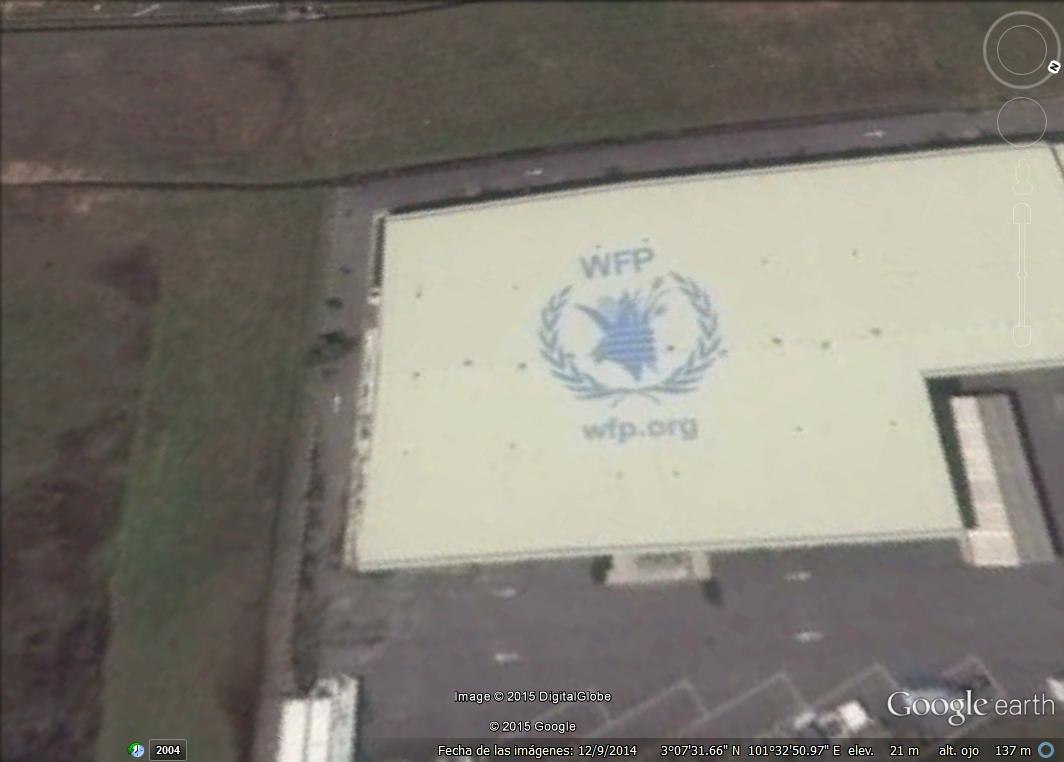 WFP - Programa Mundial de Alimentos 0 - Diana gigante en un tejado 🗺️ Foro General de Google Earth