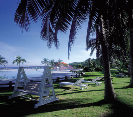 Isla y playa de Wuzhizhou, China 0