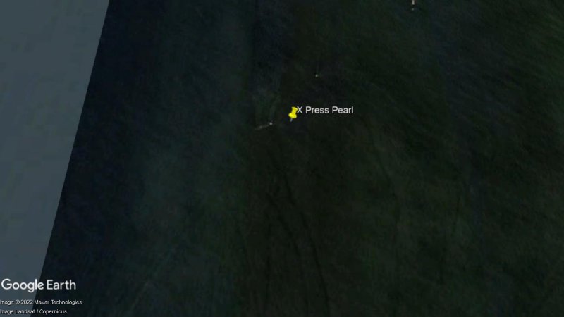 MV X-Press Pearl 1 - Barco Flecha de Plata 🗺️ Foro General de Google Earth