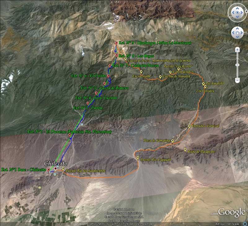 MINA LA MEJICANA - FAMATINA LA RIOJA 🗺️ Foro Google Earth para Viajar