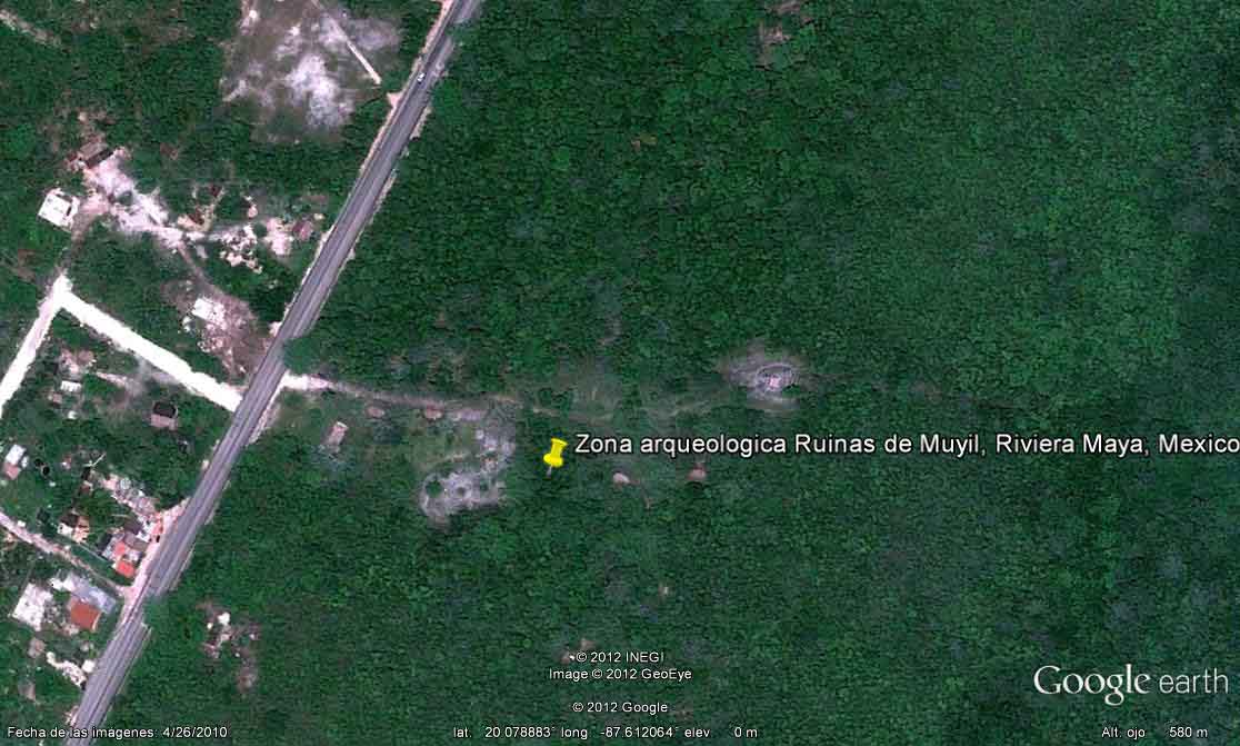 Zona arqueologica Ruinas de Muyil, Riviera Maya, Mexico